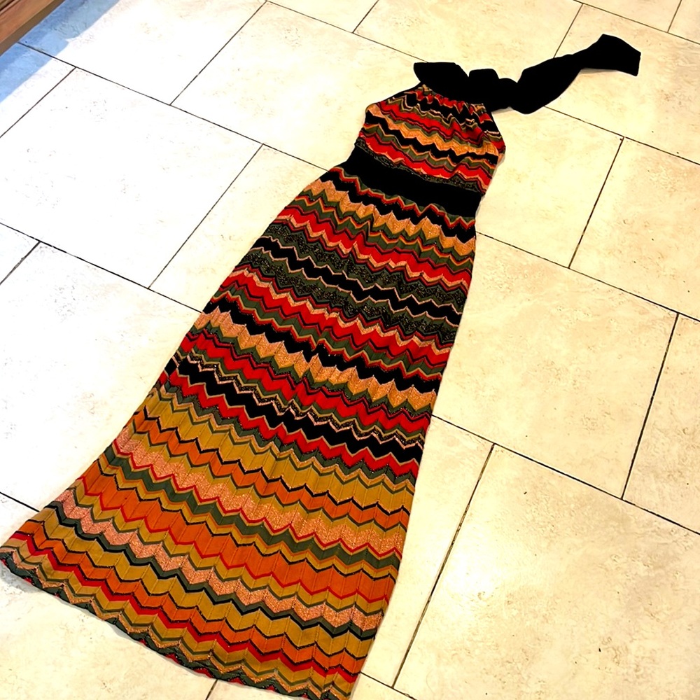 MISSONI HALTER DRESS!!